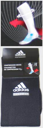 Adidas TECHFIT kompresszis zokni