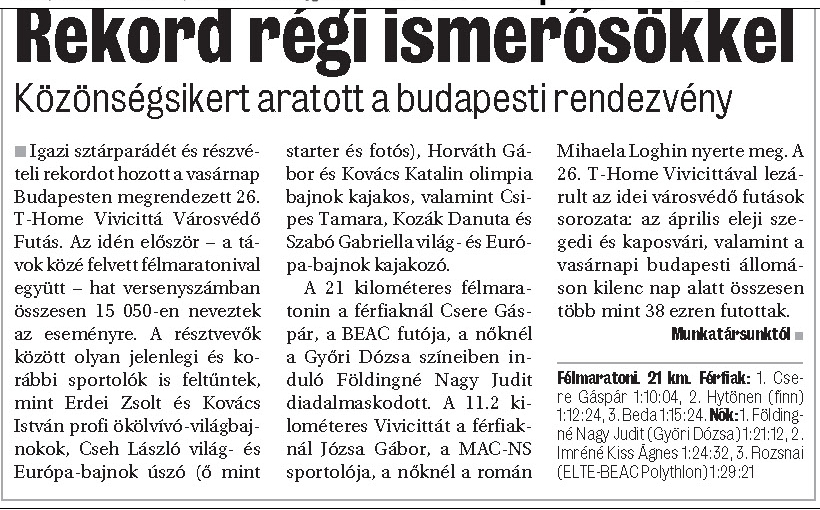 Nemzeti Sport Ujsagmuzeum Elli Malynda