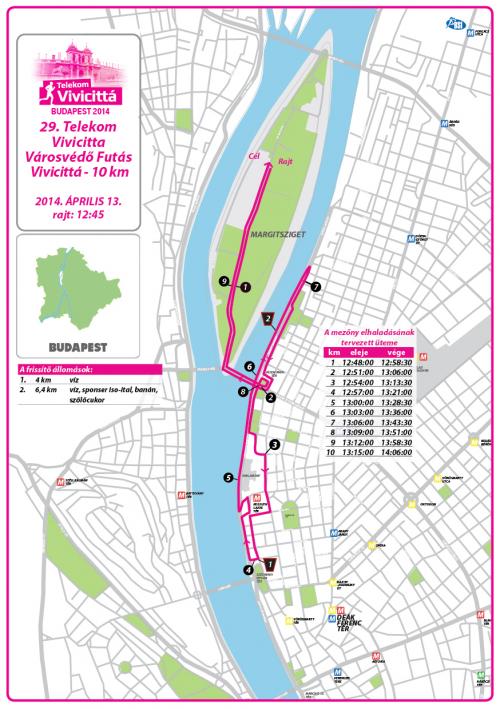 29. Telekom Vivicitt Vrosvd Futs - Vivicitt tvonal 