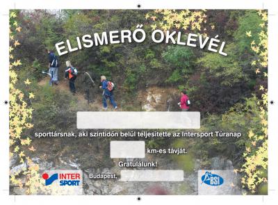 2009-es 2. Intersport Tranap oklevl