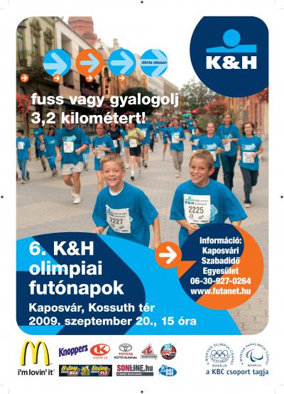 2009-es 6. K&H olimpiai futnapok - Kaposvr plakt