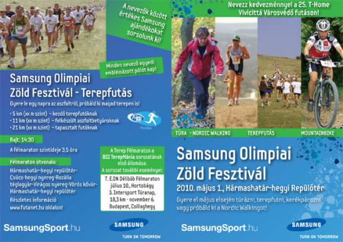 Samsung Olimpiai Zld Fesztivl - szrlap
