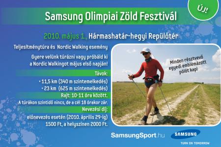 Samsung Olimpiai Zld Fesztivl - tra tv szrlap