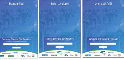 Samsung Olimpiai Zld Fesztivl online emlk oklevl  2010