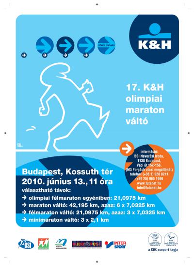 17. K&H olimpiai maraton vlt plakt