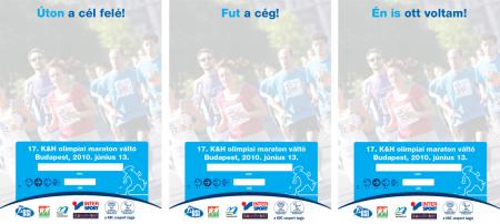 17. K&H olimpiai maraton vlt oklevelek