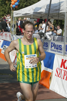a Kaiser's-Plus Budapest Maratonon 2003-ban