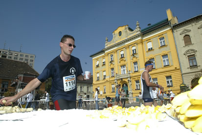 a Kaiser's-Plus Budapest Maratonon 2004-ben