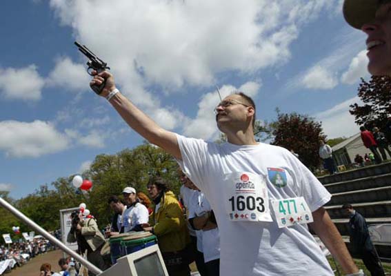 az Apenta Hegyi Flmaratonon 2005-ben